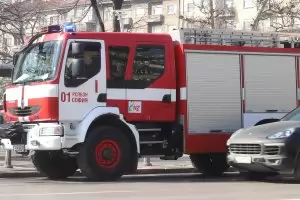 Пожар горя в столично заведение