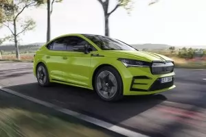 Skoda представи най-мощния си електромобил