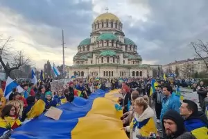 Не сме неутрални! Хиляди столичани отново протестираха за Украйна